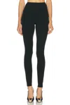 Dolce & Gabbana High Waisted Legging In Black