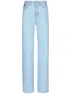 Dolce & Gabbana Cotton Denim Boyfriend Jeans In Blue