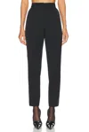 Dolce & Gabbana Pleated Wool-blend Gabardine Straight-leg Pants In Nero