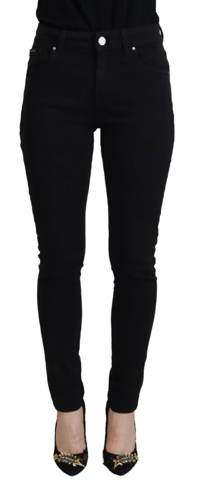Dolce & Gabbana High-waist Denim Jeans In Black