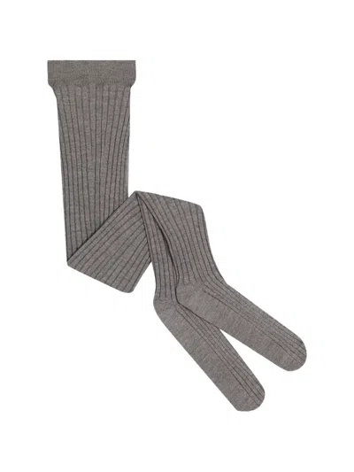 Dolce & Gabbana Hold-up Socks In Gray