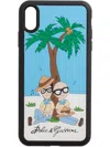 Dolce & Gabbana Holiday Iphone Case In Black