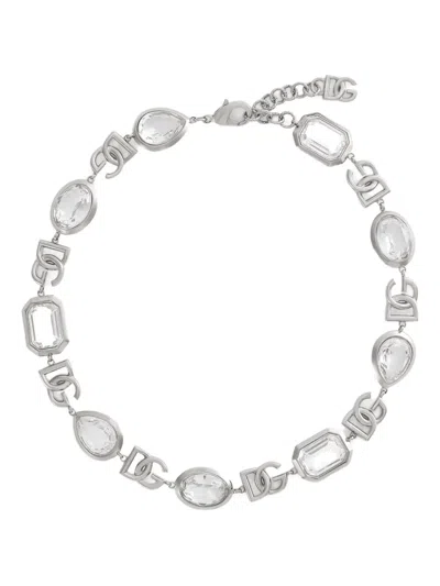 Dolce & Gabbana Holiday Necklace In Silver
