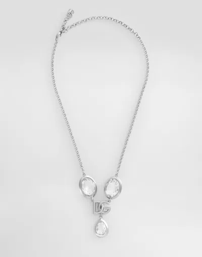 Dolce & Gabbana Holiday Necklace In Silver