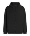 Dolce & Gabbana Hooded Sweatshirt With Front Pockets In Black
