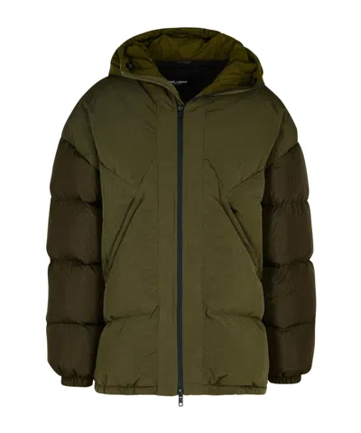 DOLCE & GABBANA DOLCE  GABBANA HOODED DOWN JACKET