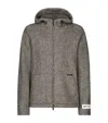Dolce & Gabbana Hooded Zip-up Jacket In Multi