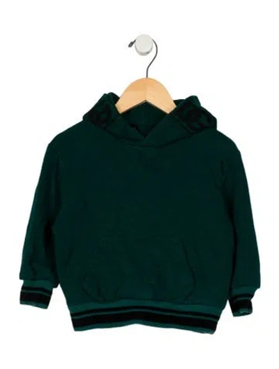 Pre-owned Dolce & Gabbana Babies' Hooded Sweatshirt In Green