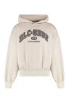 Dolce & Gabbana Hooded Sweatshirt In Jersey With Print In Neutral