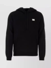 DOLCE & GABBANA HOODED WOOL BLEND SWEATER