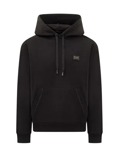 Dolce & Gabbana Hoodie In Black
