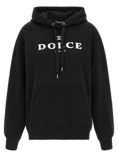 Dolce & Gabbana Hoodie In Black