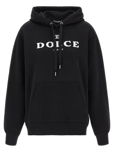 Dolce & Gabbana Hoodie In Black