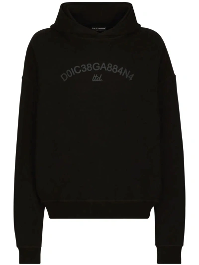 Dolce & Gabbana Hoodie In Black  