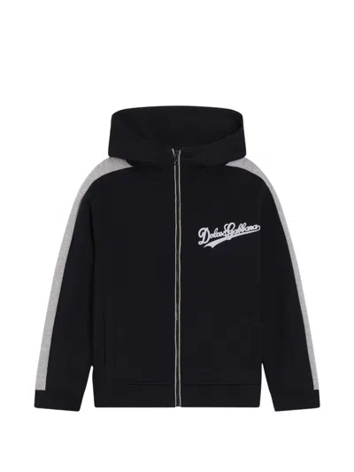 Dolce & Gabbana Kids' Hoodie In Black