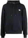 Dolce & Gabbana Hoodie With Drawstring And Kangaroo Pocket In Blue