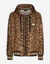 Dolce & Gabbana Hoodie With Tag In Print