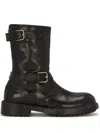Dolce & Gabbana Dolce&gabbana Men Black Smooth Leather Boot In Black