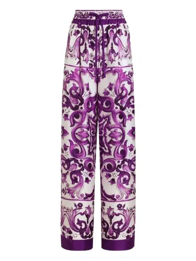 DOLCE & GABBANA HOSE AUS SEIDE