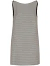 Dolce & Gabbana Women's Virgin Wool Dress In Multicolour