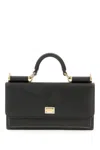 Dolce & Gabbana Embossed-iguana Leather Clutch Bag In Black