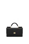 Dolce & Gabbana Iguana Print Dg Phone Case Bag In Black