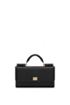 Dolce & Gabbana Iguana Print Dg Phone Case Bag In Black