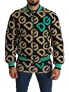 Dolce & Gabbana Multicolor Dgmillennials Logo Print Jacket