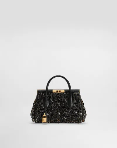 Dolce & Gabbana Iguana-print Calfskin Day Mini Marlene Handbag In Multi