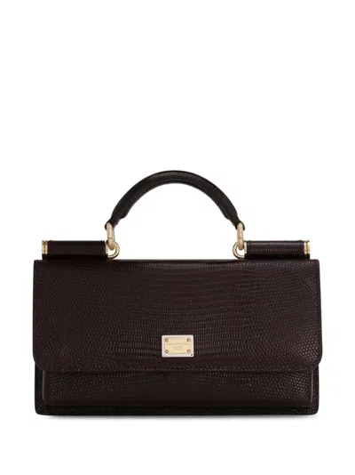 Dolce & Gabbana Iguana Print Dg Phone Case Bag
