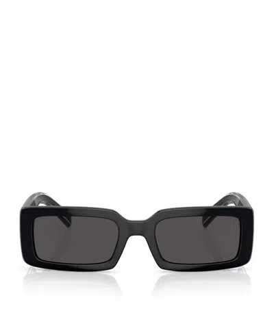 Dolce & Gabbana Injected 0dg6187 Sunglasses In Black