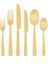 Dolce & Gabbana Inox Flatware (6-piece Set) In Gold