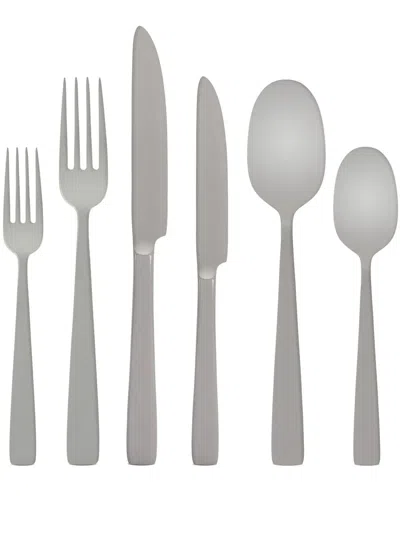 DOLCE & GABBANA INOX FLATWARE SET (6-PIECE SET)
