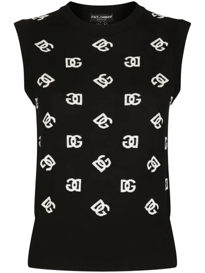 Dolce & Gabbana Wool T-shirt In Multicolor