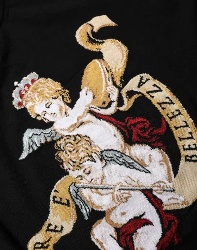 DOLCE & GABBANA DOLCE & GABBANA INTARSIA-KNIT ANGELS SWEATER