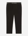 Dolce & Gabbana Interlock Leggings With Branded Elastic In Black