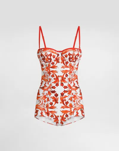 Dolce & Gabbana Intero Balc. Imb. In Animal Print
