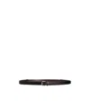 Dolce & Gabbana Interwoven Belt In Black