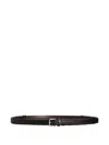 Dolce & Gabbana Interwoven Belt In Braun