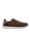 Dolce & Gabbana Mixed-material Dg Cushion Sneakers In Black