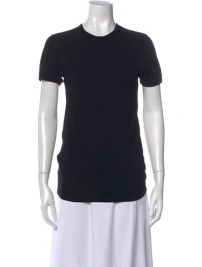 Pre-owned Dolce & Gabbana Intimo Crew Neck T-shirt In Black