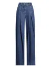 Dolce & Gabbana Straight Fit Trousers With 5 Pockets In Blue