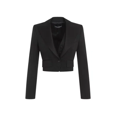 Dolce & Gabbana Jacket In Black