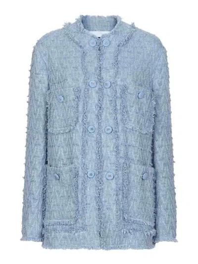 DOLCE & GABBANA CHAQUETA CASUAL - AZUL CLARO