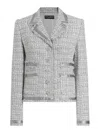 Dolce & Gabbana Lapel Long-sleeved Suit Jacket In Black