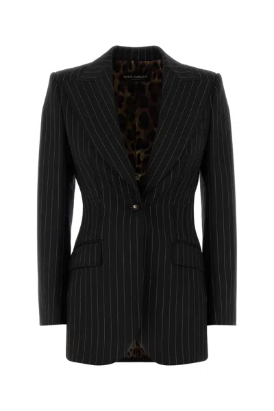 Dolce & Gabbana Jacket In Black