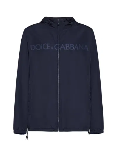 Dolce & Gabbana Jacket In Blue
