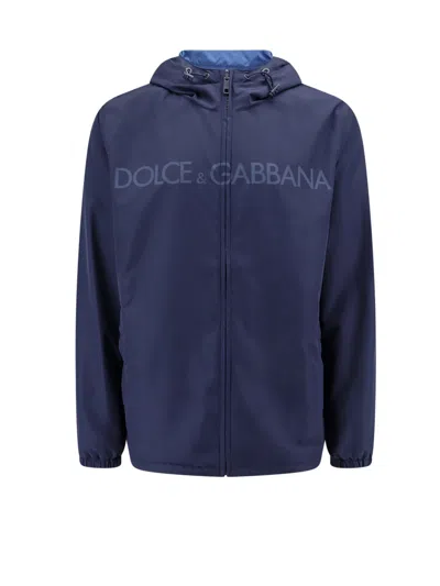 Dolce & Gabbana Jacket In Blu Scuro
