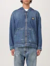 Dolce & Gabbana Jacket Hooded Front Pockets In Black