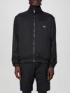 Dolce & Gabbana Logo Plaque Lightweight Nylon Zip Jacket